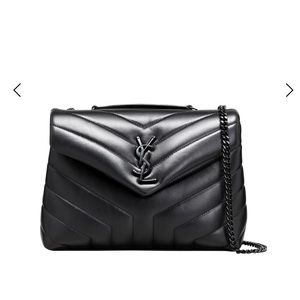 YSL Loulou small in all black